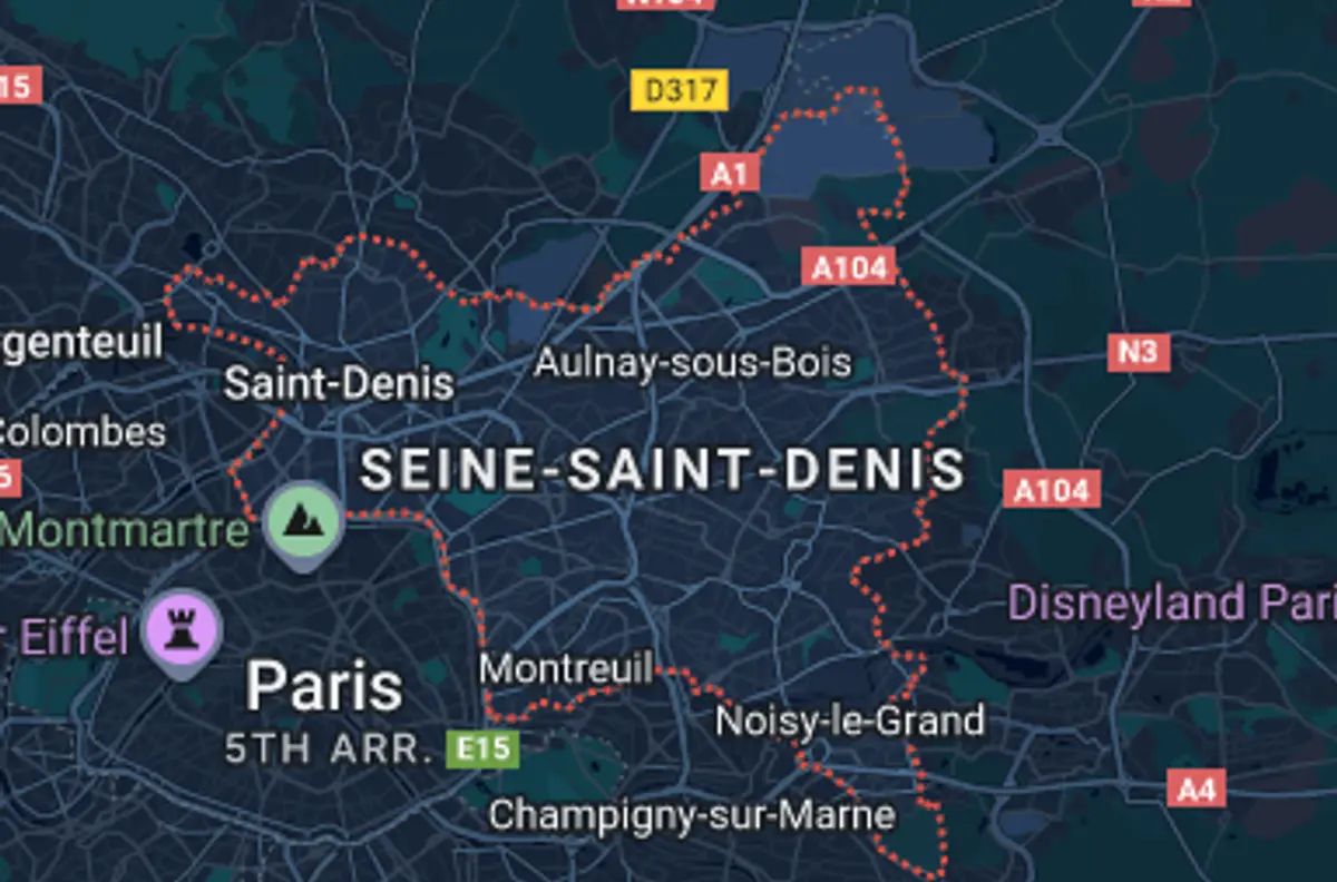 Seine-Saint-Denis – zone d’intervention des Déboucheurs de France
