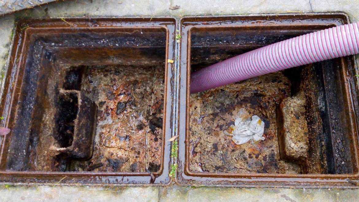 vidange des bacs à graisses